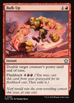 MTG Foundations U Bulk Up #0080 - Image 1