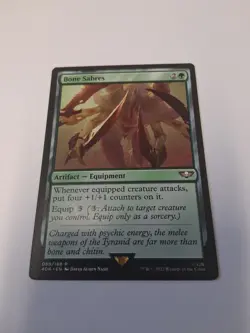 MTG Bone Sabres Universes Beyond: Warhammer 40k - Image 1