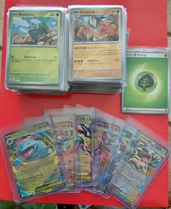 Pokemon Mega Evolution Base Set Complete 81 Reverse Holo + 7 EX - Near Mint - Image 1
