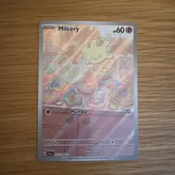 Milcery 152/142 SV07 Stellar Crown Illus Rare Holo EN 2024 Pokemon full art - Image 1