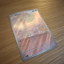 Milcery 152/142 SV07 Stellar Crown Illus Rare Holo EN 2024 Pokemon full art - Image 2