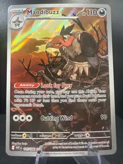 Mandibuzz 145/086 White Flare Pokemon Near Mint - Image 1
