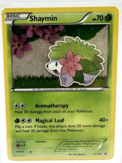 2017 Pokemon XY Shaymin XY188 Black Star Promo NM-MT PSA 8 - Image 3