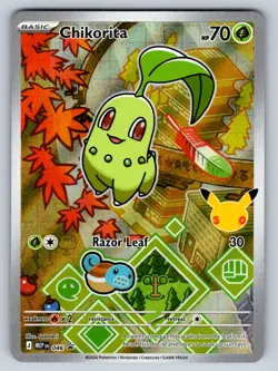 CHIKORITA 046 ME: MEGA EVOLUTION PROMO HOLO - Image 1