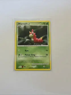 Pokemon TCG Wurmple Platinum 103 Regular Common - Image 1