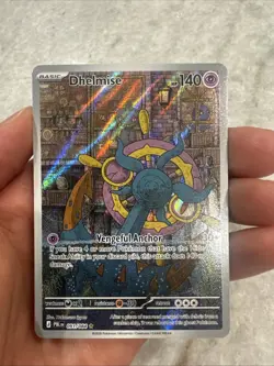 NM Pokemon Pitch Black Dhelmise 091/084 Full Art Pristine Centering & Corners! - Image 1