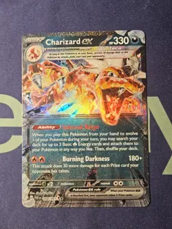 Charizard EX 054/091 - Pokemon Paldean Fates - Near Mint - Image 1