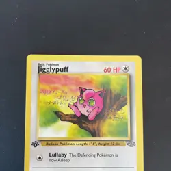Jigglypuff 54/64 1st Edition Pokemon Jungle WOTC NM! 🥚 - Image 2