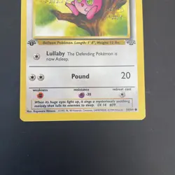 Jigglypuff 54/64 1st Edition Pokemon Jungle WOTC NM! 🥚 - Image 3