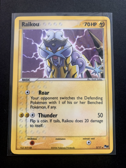 2006 Pokemon Pop Series 2 3 Raikou-holo - Image 1
