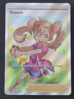 Shauna 263/264 Ultra Rare Fusion Strike Pokemon TCG - Image 1