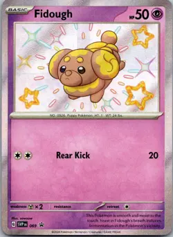 Fidough 069 Holo Promo Scarlet & Violet Promo Pokemon Near Mint - Image 1