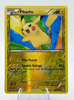 2012 Pokemon Pikachu 50/149 Boundaries Crossed Reverse Holo Basic - Image 1