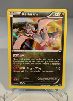 Pokemon Roaring Skies Reshiram Holo Rare 63/108 - Image 1