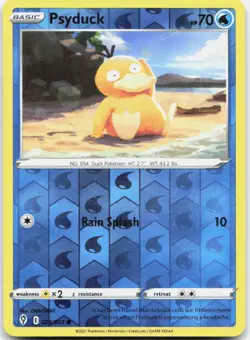 Psyduck 024/203 Common Evolving Skies Pokemon Reverse Holo Near Mint - Image 1