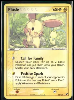 Plusle 44/107 Uncommon Deoxys Pokemon Lightly Played - Image 1