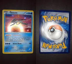 Suicune (Cosmos Holo) 030/122 Promo Blister Exclusives Pokemon Moderately Played - Image 1