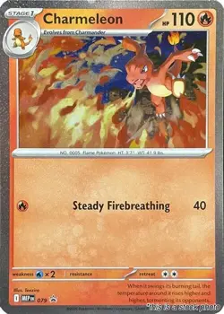 Charmeleon (Cosmos Holo) Promo Holofoil NM [ME: Mega Evolution Promo - 079] - Image 1