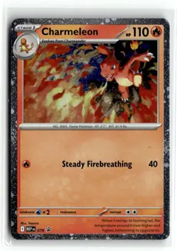 Charmeleon (Cosmos Holo) Promo Holofoil NM [ME: Mega Evolution Promo - 079] - Image 2