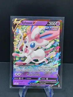 Sylveon V SWSH202 Black Star Promo - Pokemon TCG Sword and Shield Promos - Image 1