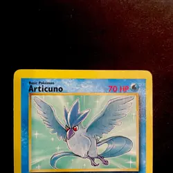 Articuno Pokemon TCG Unlimited Non Holo Rare 17/62 WOTC Fossil LP! 🥶 - Image 2