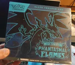 Pokemon Mega Evolution Phantasmal Flames Elite Trainer Box ETB Sealed - Image 1