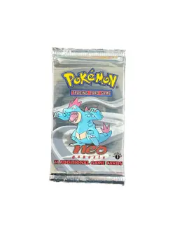 Pokemon Neo Genesis 1st Edition Booster Pack - Feraligatr - Factory Sealed - Image 1