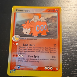 Pokemon TCG Camerupt Ruby & Sapphire Reverse Holo Holo Rare 4/109 2003 - Image 1