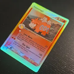Pokemon TCG Camerupt Ruby & Sapphire Reverse Holo Holo Rare 4/109 2003 - Image 2