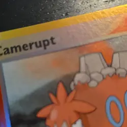 Pokemon TCG Camerupt Ruby & Sapphire Reverse Holo Holo Rare 4/109 2003 - Image 3