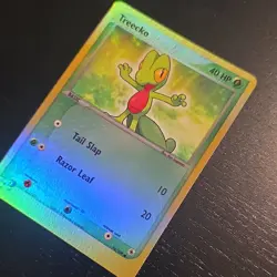 Pokemon TCG Treecko Ruby & Sapphire Reverse Holo 76/109 2003 40 HP Basic - Image 2