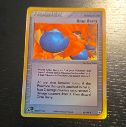 Pokemon TCG Oran Berry Ruby & Sapphire Reverse Holo 85/109 2003 Uncommon English - Image 1