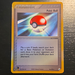 Pokemon TCG Poke Ball EX Ruby & Sapphire 84/109 2003 Trainer Regular English - Image 1