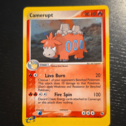 Pokemon TCG Camerupt Ruby & Sapphire Holo Rare 4/109 2003 90 HP Stage 1 English - Image 1