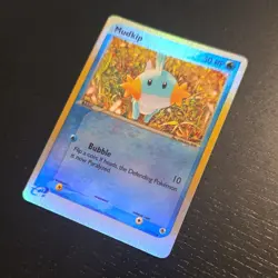 Pokemon TCG Mudkip EX Ruby & Sapphire 59/109 2003 50 HP Basic Reverse Holo - Image 2