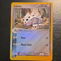 Pokemon TCG Lairon EX Ruby & Sapphire 36/109 2003 70 HP Uncommon Reverse Holo - Image 1