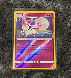 Sylveon Reverse Holo Rare SM - Forbidden Light 87/131 NM - Image 1