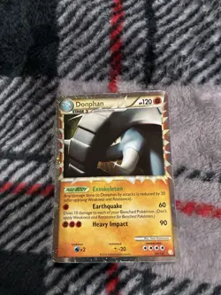 Donphan Prime #107/123 Heartgold Soulsilver LP/Lightly Played Pokemon 2010 - Image 1