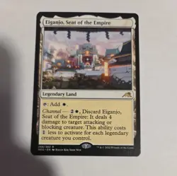 Eiganjo, Seat of the Empire - Kamigawa: Neon Dynasty #268 - NM- Magic Card - Image 1