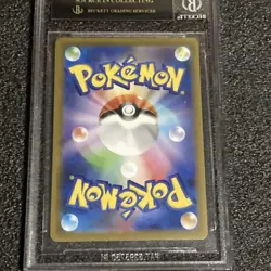Rare Rabsca SR BGS 10 Black Label Pokemon Card Pop 1 - Image 2