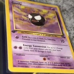 1st Edition Gastly NM 33/62 NM | Pokemon TCG WOTC Vintage Card - Image 3