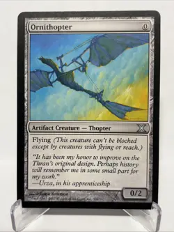 MTG Ornithopter (NM) From Tenth Edition : Magic the Gathering - Image 1