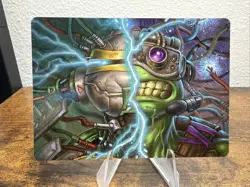 Mind Transfer Protocol Art Card - Art Series: Teenage Mutant Ninja Turtles - Image 1