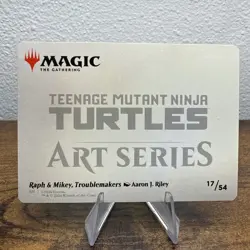 Raph & Mikey, Troublemakers Art Card Art Series: Teenage Mutant Ninja Turtles... - Image 2
