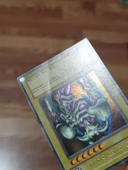 PL - Yugioh Summoned Skull Metal Raiders Ultra Rare MRD-003 Original Print 2002 - Image 4