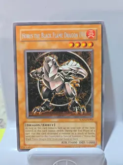 Yugioh! Horus the Black Flame Dragon LV4 SOD-EN006 Yu-Gi-Oh - Image 1