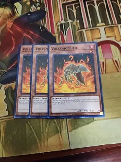 3X Volcanic Shell - LD10-EN025 - Common - 1st Edition NM Yugioh - Image 1