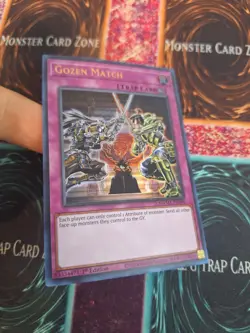 Yugioh Gozen Match MAMA-EN098 Ultra Rare 1st Edition Near Mint - Image 2