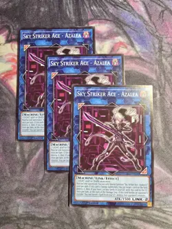 3x Sky Striker Ace - Azalea 1st Edition Common L26D-ENS30 Yu-Gi-Oh! - Image 1
