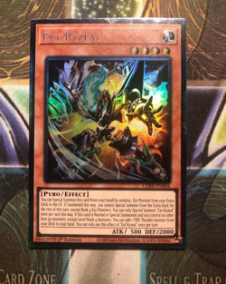 *** EXT RYZEAL *** 1ST EDITION COLLECTOR'S RARE CRBR-EN004 YUGIOH! - Image 1